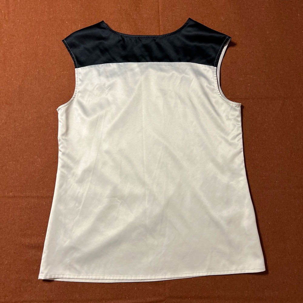 Ann Taylor Colorblock Sleeveless Blouse - Picture 12 of 16